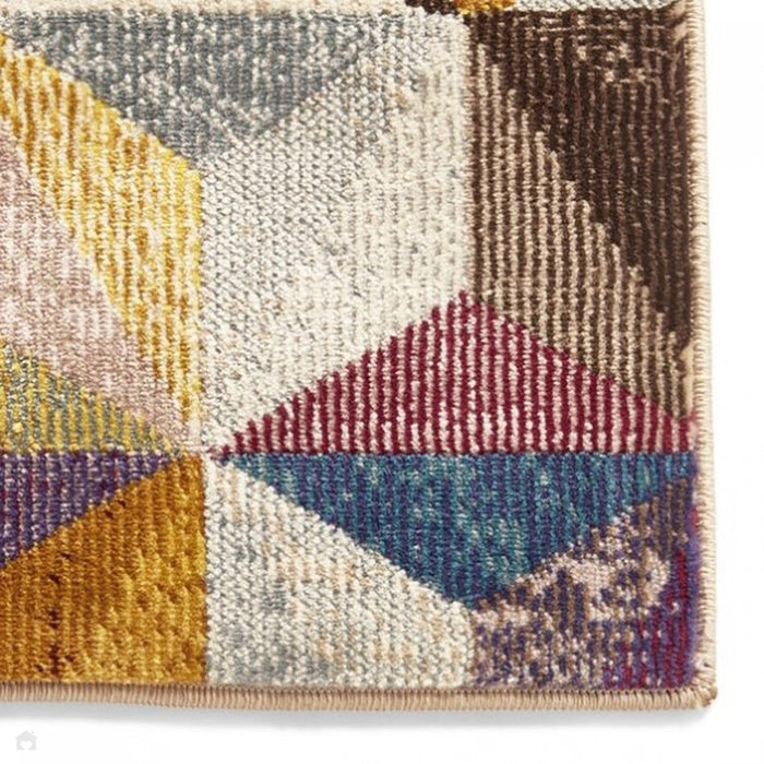 16th Avenue 34A Modern Super Soft Geometric Purple/Grey/Green/Blue/Orange/Multicolour Rug