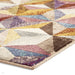 16th Avenue 34A Modern Super Soft Geometric Purple/Grey/Green/Blue/Orange/Multicolour Rug