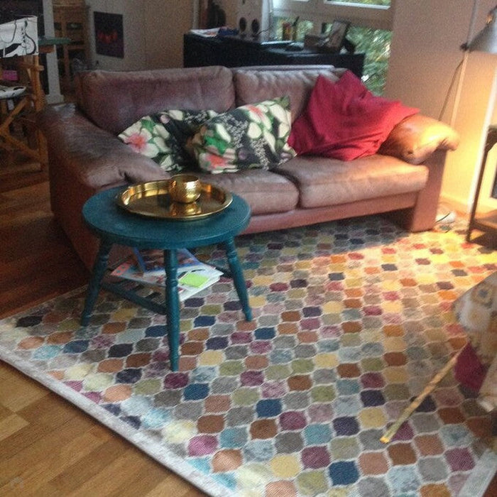 16th Avenue 35A Modern Super Soft Geometric Multicolour Rug