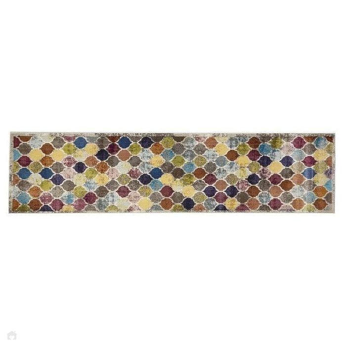 16th Avenue 35A Modern Super Soft Geometric Multicolour Rug