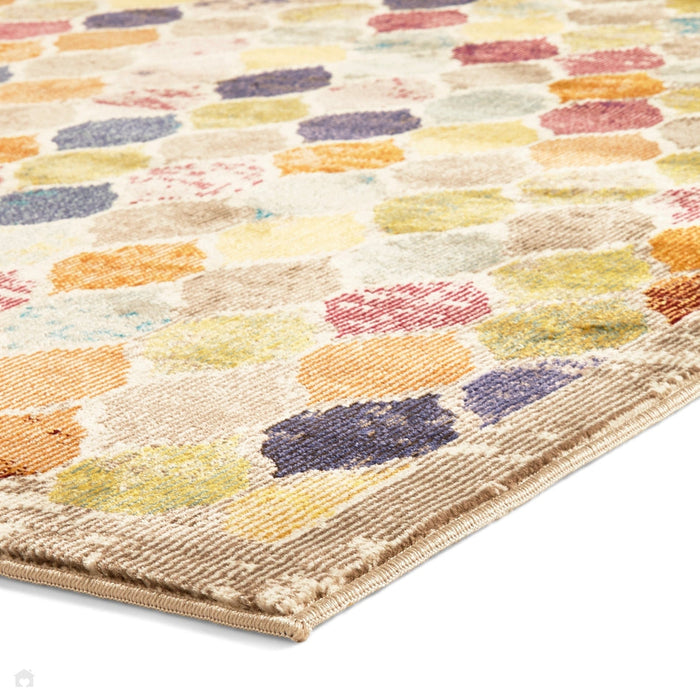 16th Avenue 35A Modern Super Soft Geometric Multicolour Rug