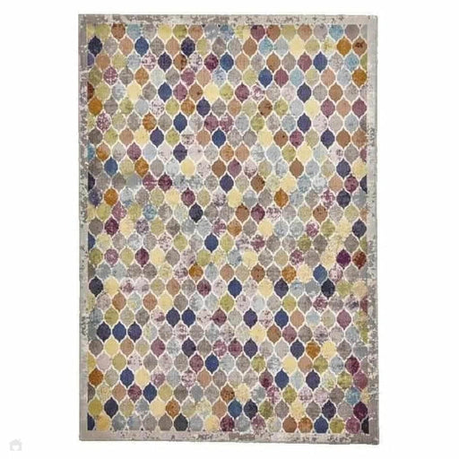 16th Avenue 35A Modern Super Soft Geometric Multicolour Rug