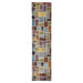 16th Avenue 37A Modern Super Soft Geometric Pink/Blue/Brown/Purple/Green/Multicolour Rug