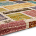 16th Avenue 37A Modern Super Soft Geometric Pink/Blue/Brown/Purple/Green/Multicolour Rug