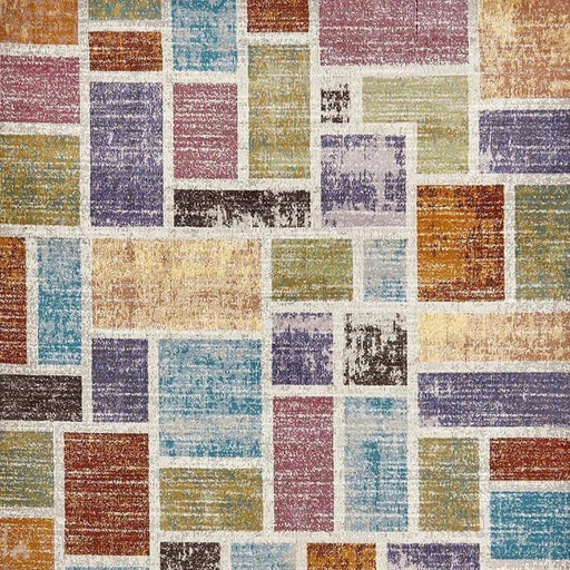 16th Avenue 37A Modern Super Soft Geometric Pink/Blue/Brown/Purple/Green/Multicolour Runner