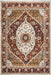 Aaliyah Beige Fringed Area Rug 120x180 cm