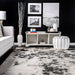 Abstract Grey Area Rug for Comfort and Style