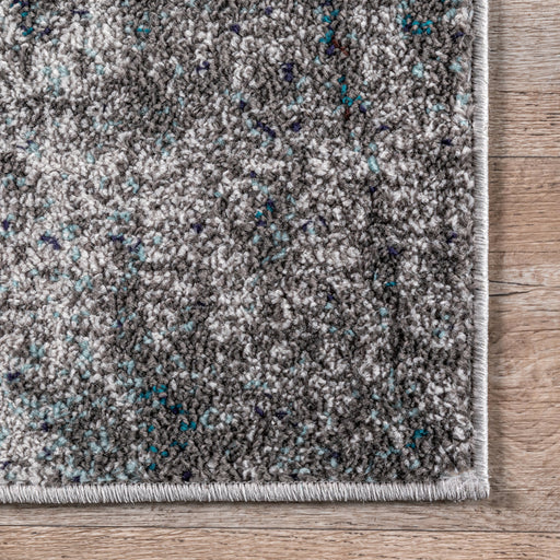 Abstract Grey Area Rug for Modern Living Spaces