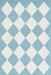 Adelaide Harlequin Area Rug 160x230 cm Baby Blue