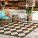 Adelaide Harlequin Area Rug for Indoor and Outdoor Use