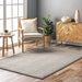 Aisha Grey Wool Sisal Area Rug 160x230 cm