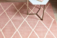 Albany Diamond Pink Grande Rug