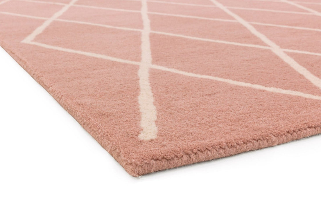 Albany Diamond Pink Grande Rug