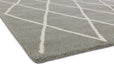 Albany Diamond Silver Grande Rug