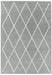 Albany Diamond Silver Grande Rug