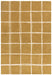 Albany Grid Gold Rug