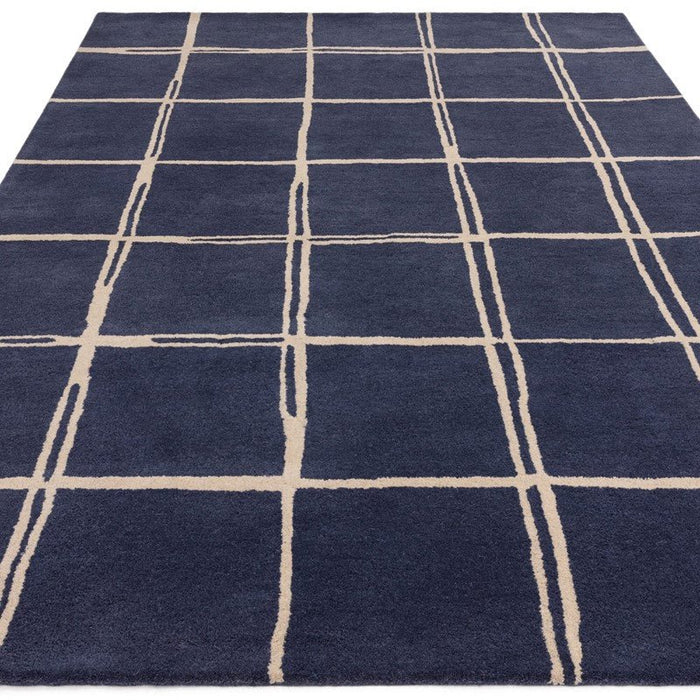 Albany Grid Marine Rug