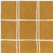 Albany Grid Modern Geometric Hand-Woven Wool Gold/Cream Rug