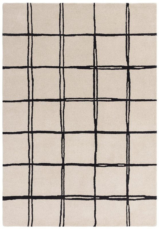 Albany Grid Monochrome Rug