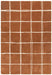 Albany Grid Rust Rug