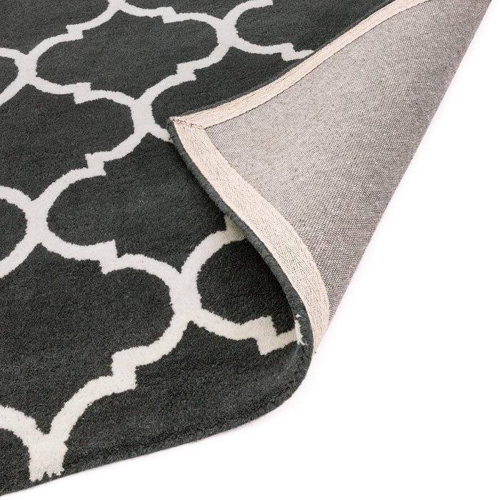 Albany Ogee Charcoal Rug