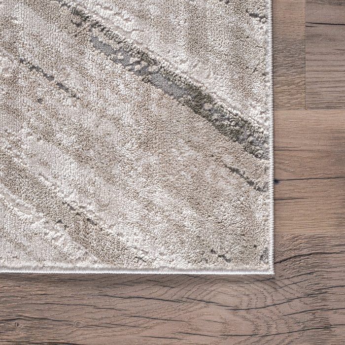 Alessia Beige Abstract Area Rug 160x230 cm