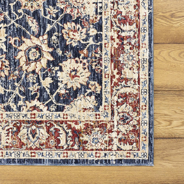 Alhambra 6549a/D.Blue/D.Blue Runner Rug