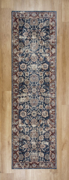 Alhambra 6549a/D.Blue/D.Blue Runner Rug