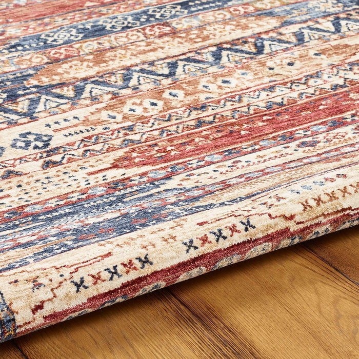 Alhambra 6576A/Ivory/Red Rug