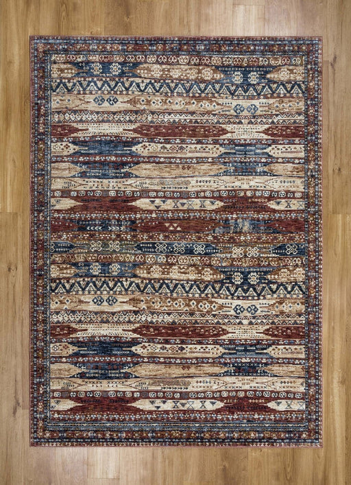 Alhambra 6576A/Ivory/Red Rug