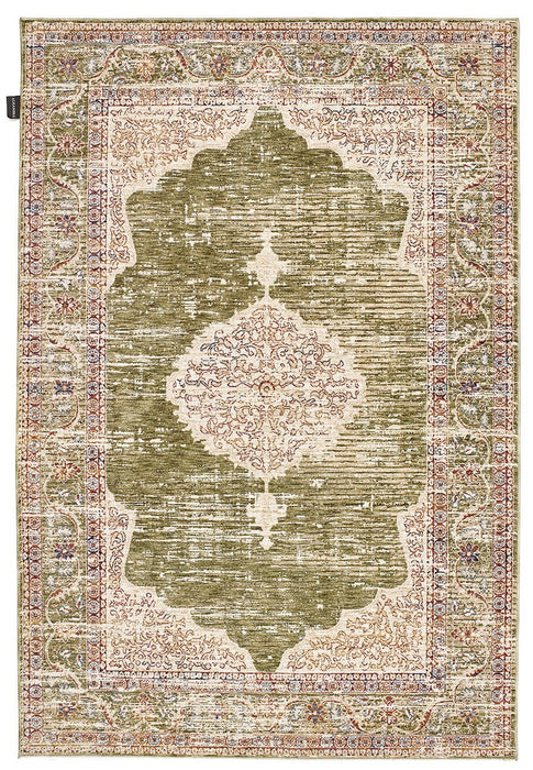 Alhambra 6594B/Ivory/Green Rug