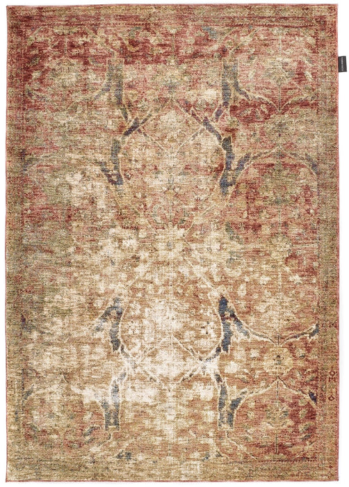 Alhambra 6645C/Ivory/Red Rug