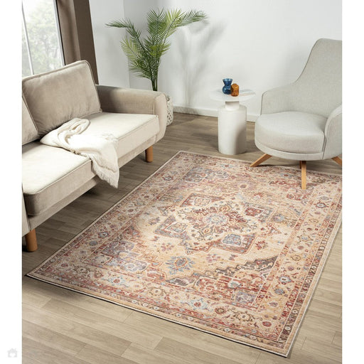 Alia 842Gc Beige/Rose Rug