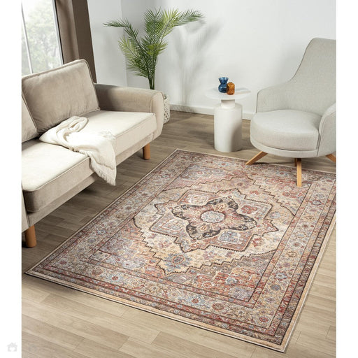 Alia 842Gl Anthra/Rose Rug