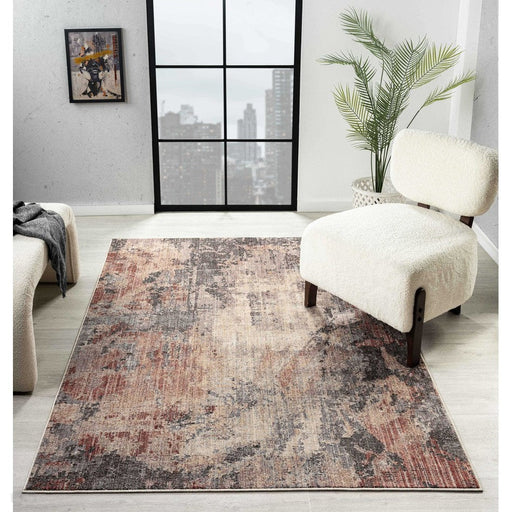 Alia 878Al Anthra/Rose Rug