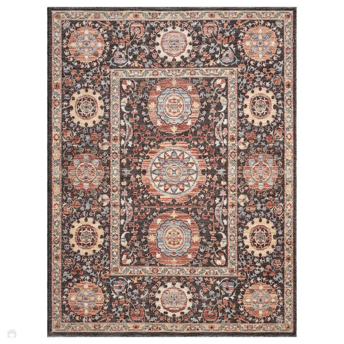 Alia 893Gl Anthra/Rose Rug