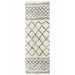 Alto AL02 Modern Moroccan Berber Soft Plush Boho Shaggy Cream/Grey Rug