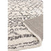 Alto AL04 Modern Moroccan Berber Soft Plush Boho Shaggy Cream/Grey Rug