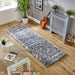 Alto AL05 Modern Moroccan Berber Soft Plush Boho Shaggy Grey/Cream Rug