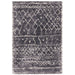 Alto AL05 Modern Moroccan Berber Soft Plush Boho Shaggy Grey/Cream Rug