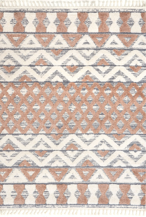 Amabella Pink Lattice Area Rug 160x230 cm