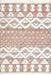 Amabella Pink Lattice Area Rug 160x230 cm