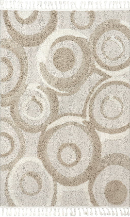 Amal Ivory Area Rug with Elegant Design for Home Décor