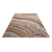 Amara AMA108 Modern Abstract Marbled Granite Stone High-Density Soft-Touch Polyester Blush/Grey Rug