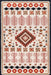 Amara Multicolor Wool Area Rug With Symbolic Design