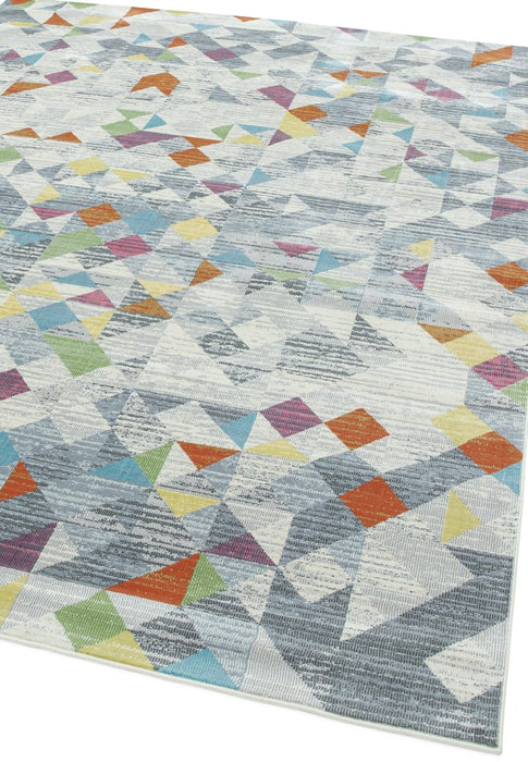 Amelie AM12 Rhombus Grey Rug