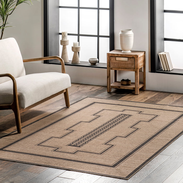 Amelina Washable Jute Rug for Southwestern Home Decor