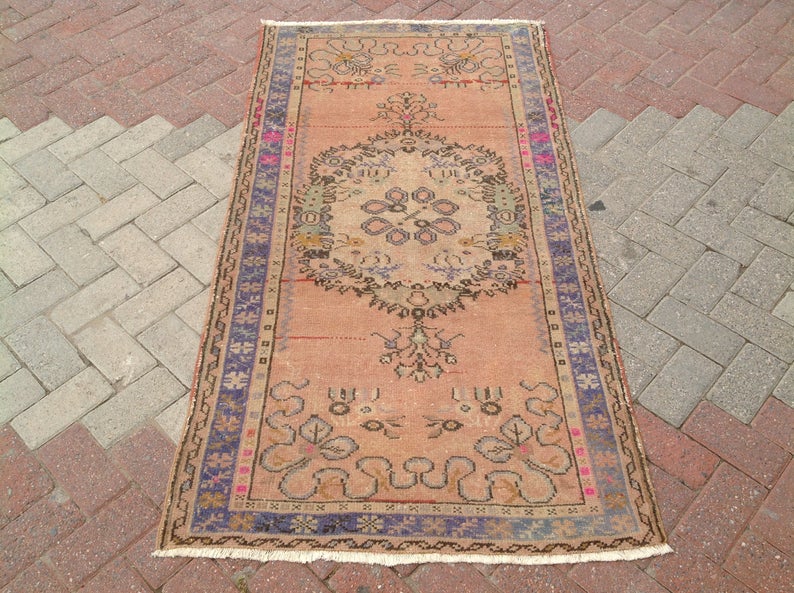 Anatolian Hand Knotted Area Rug 174cm x 91cm