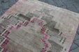 Anatolian Hand Knotted Oushak Runner Rug 501cm x 121cm