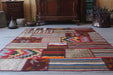 Anatolian Patchwork Kilim Rug 173x213 cm